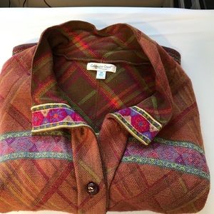 🍁Coldwater Creek Autumn Cotten Blend Jacket